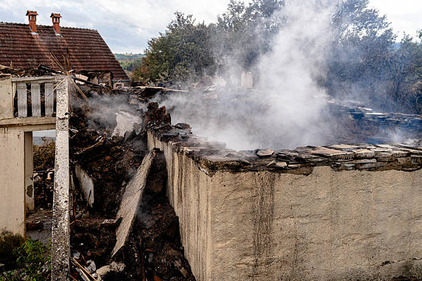 Professional Fire Damage Removal technician working in Abingdon, VA